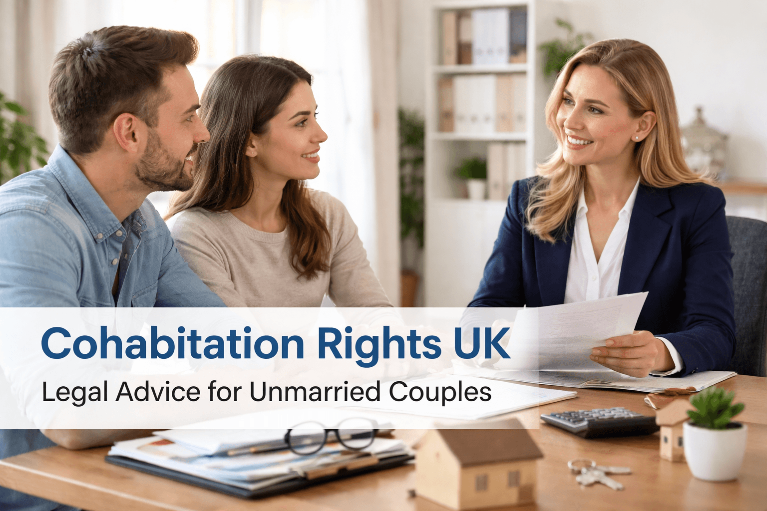 Cohabitation rights UK explained during a legal consultation for unmarried couples